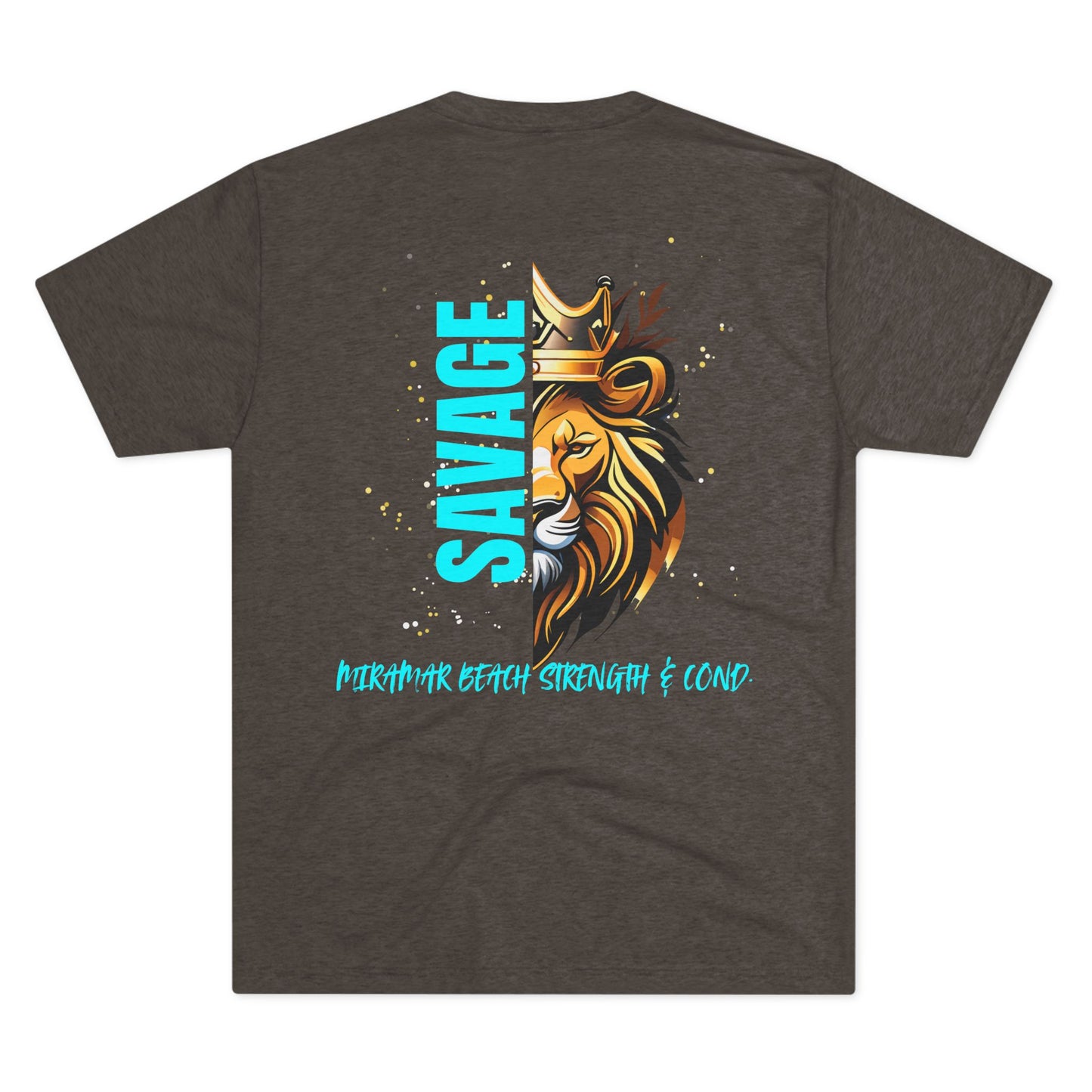 "savage Mindset" Tri-Blend Crew Tee