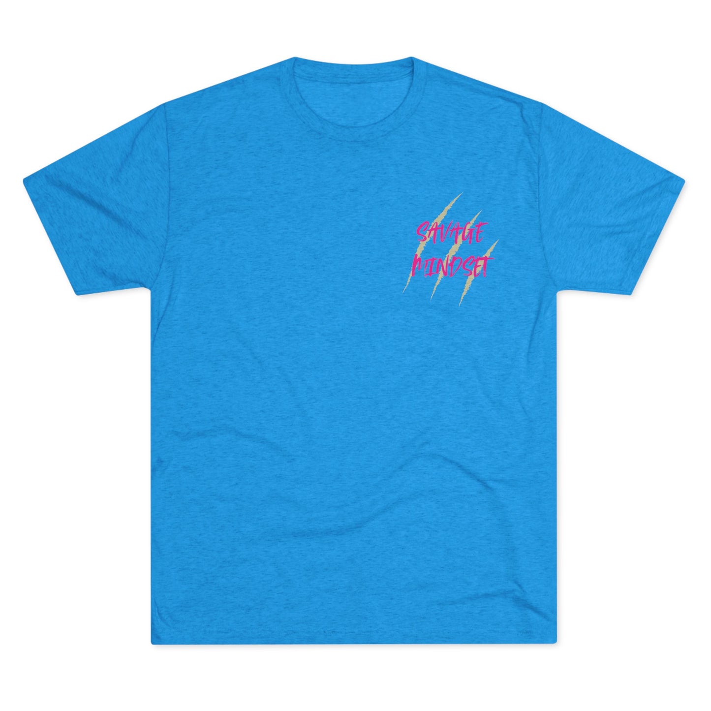 Ladies: "Savage Mindset" Tri-Blend Crew Tee