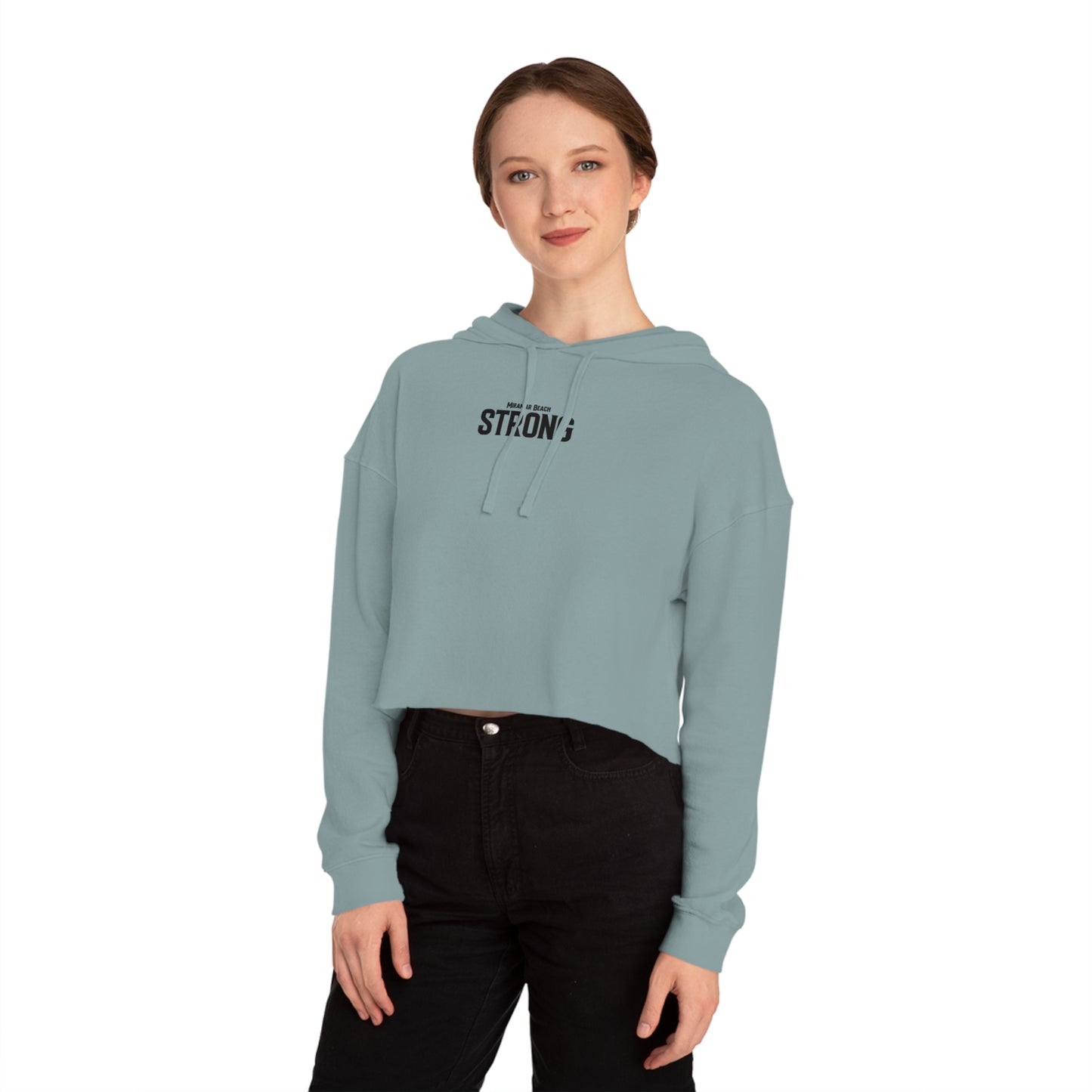 STRONG Women’s Cropped Hooded Sweatshirt