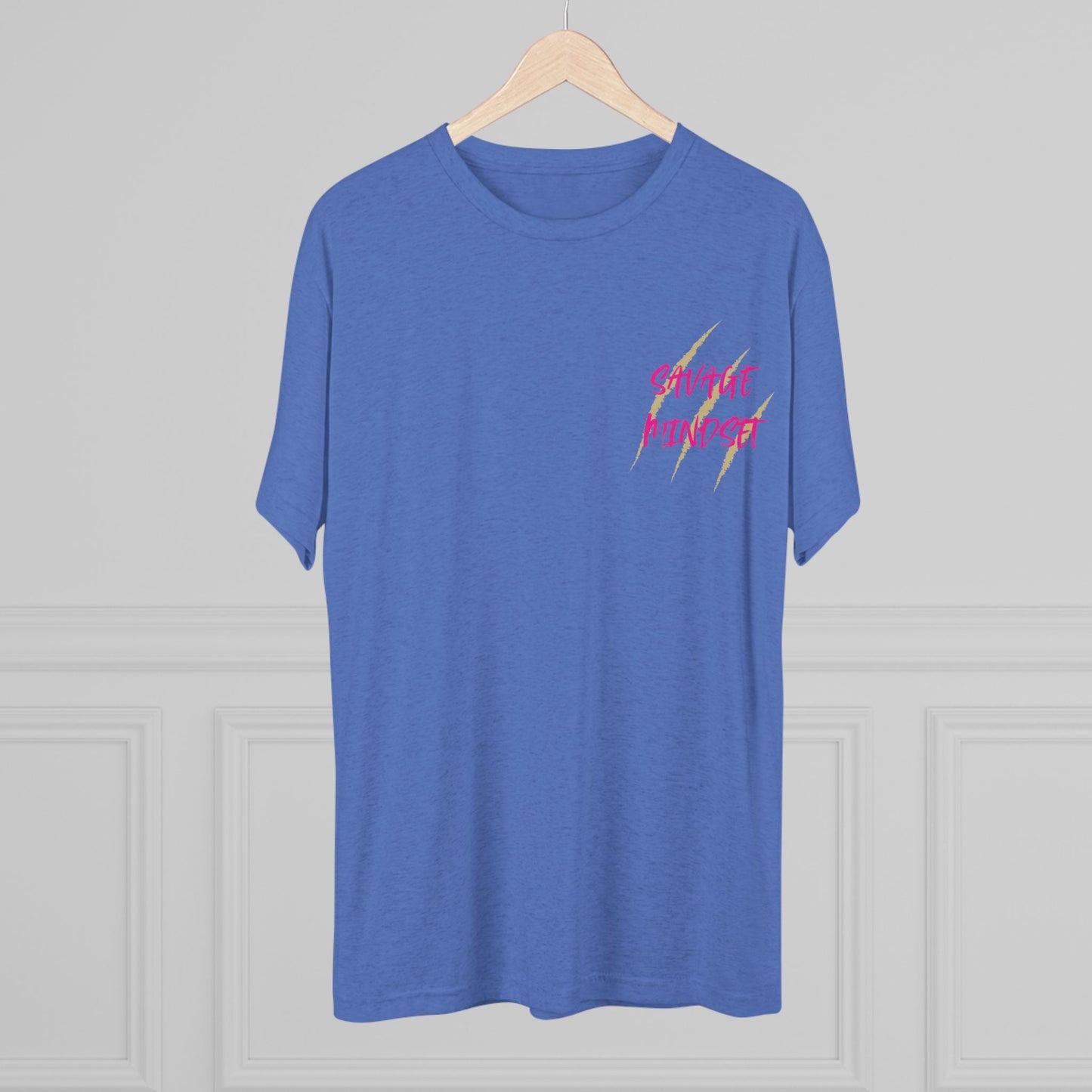 Ladies: "Savage Mindset" Tri-Blend Crew Tee