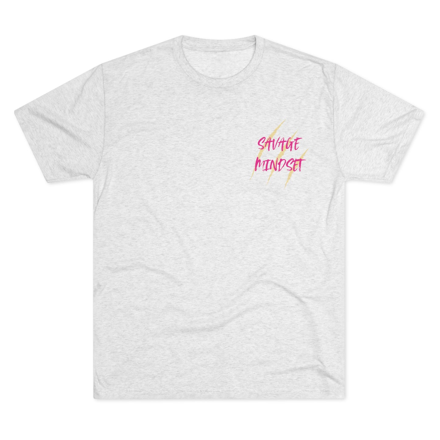 Ladies: "Savage Mindset" Tri-Blend Crew Tee