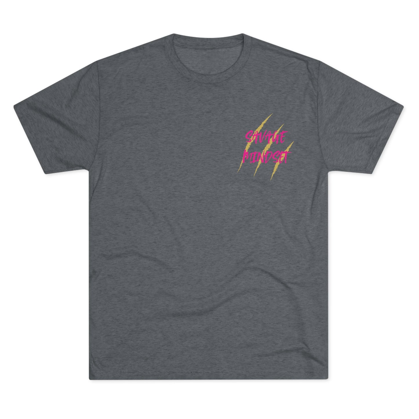Ladies: "Savage Mindset" Tri-Blend Crew Tee
