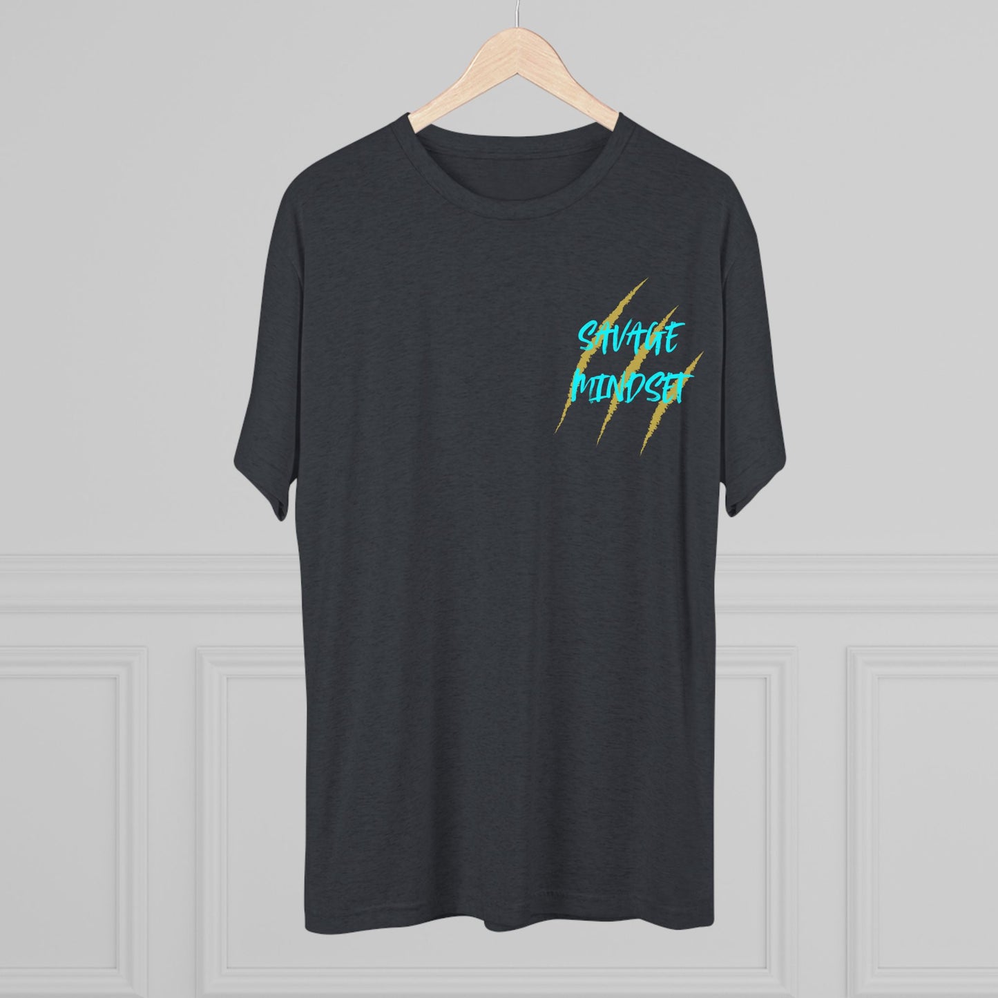 "savage Mindset" Tri-Blend Crew Tee