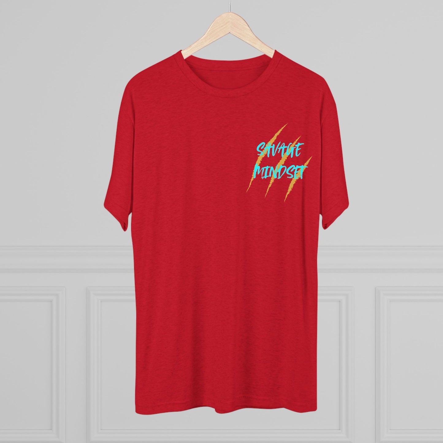 "savage Mindset" Tri-Blend Crew Tee