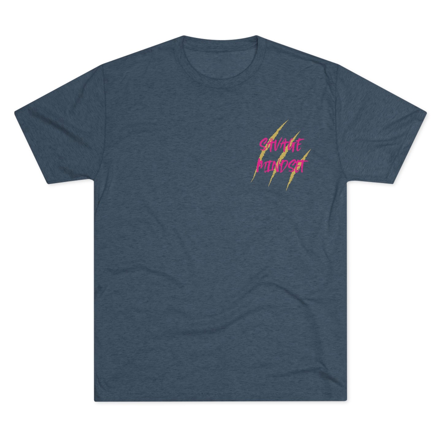 Ladies: "Savage Mindset" Tri-Blend Crew Tee