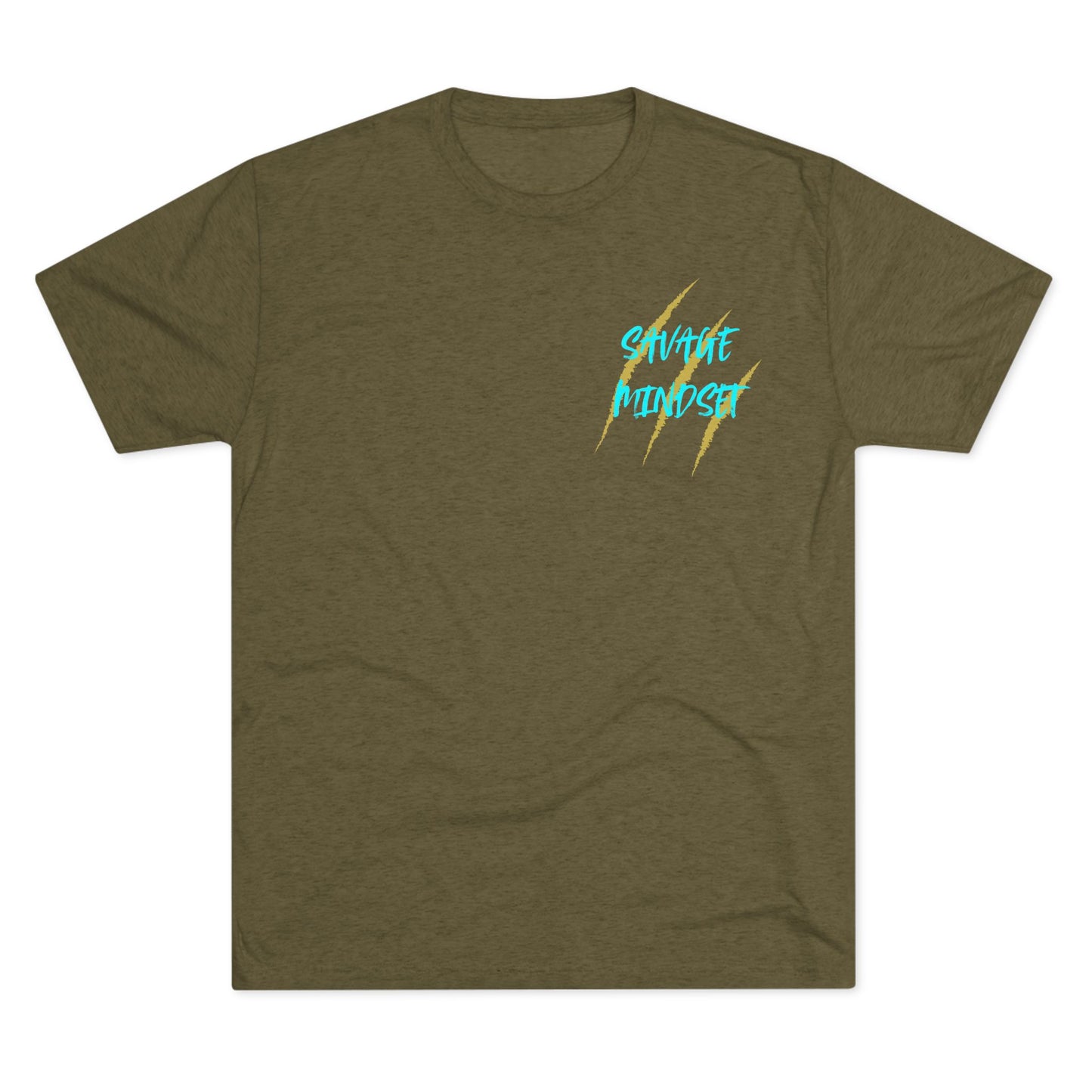 "savage Mindset" Tri-Blend Crew Tee