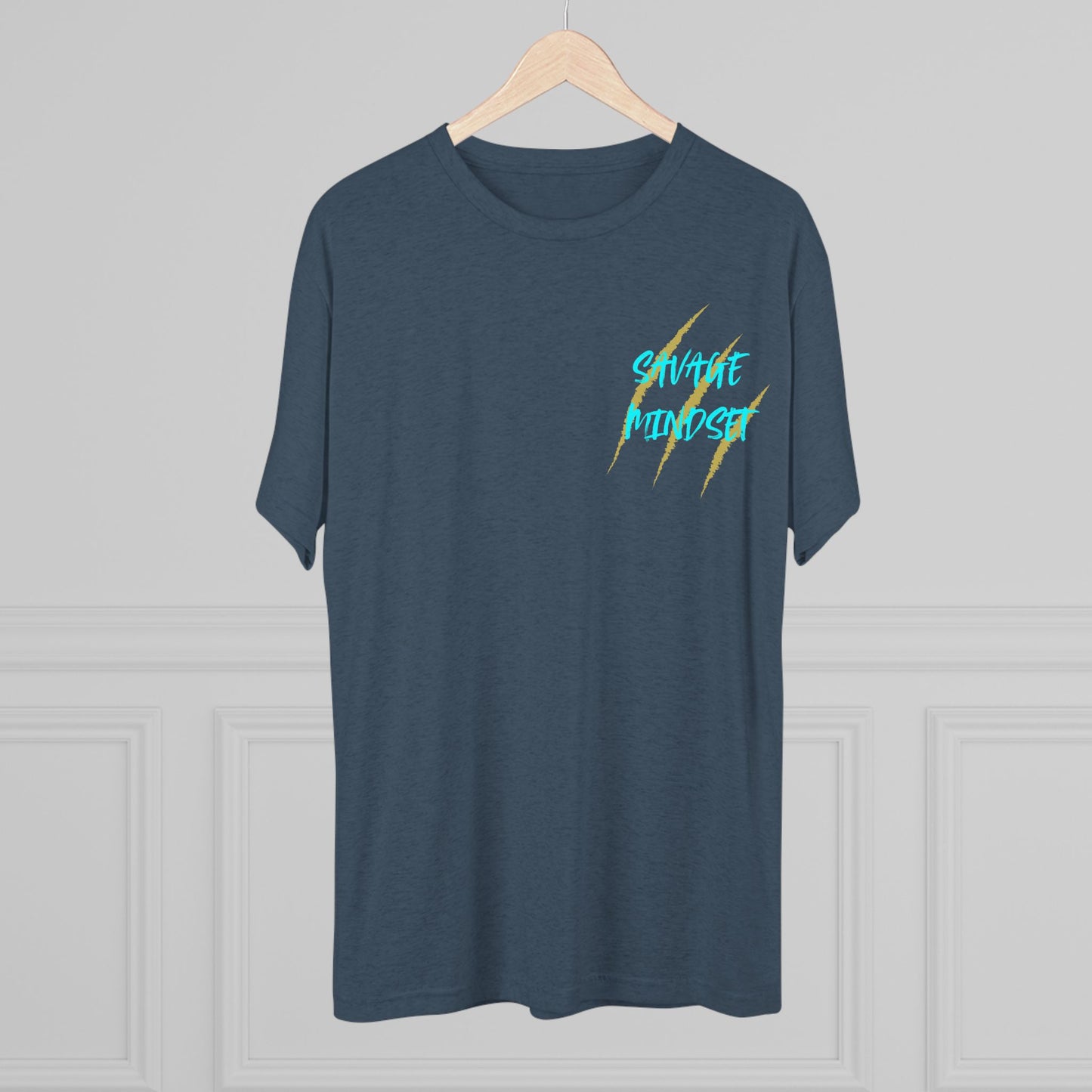 "savage Mindset" Tri-Blend Crew Tee