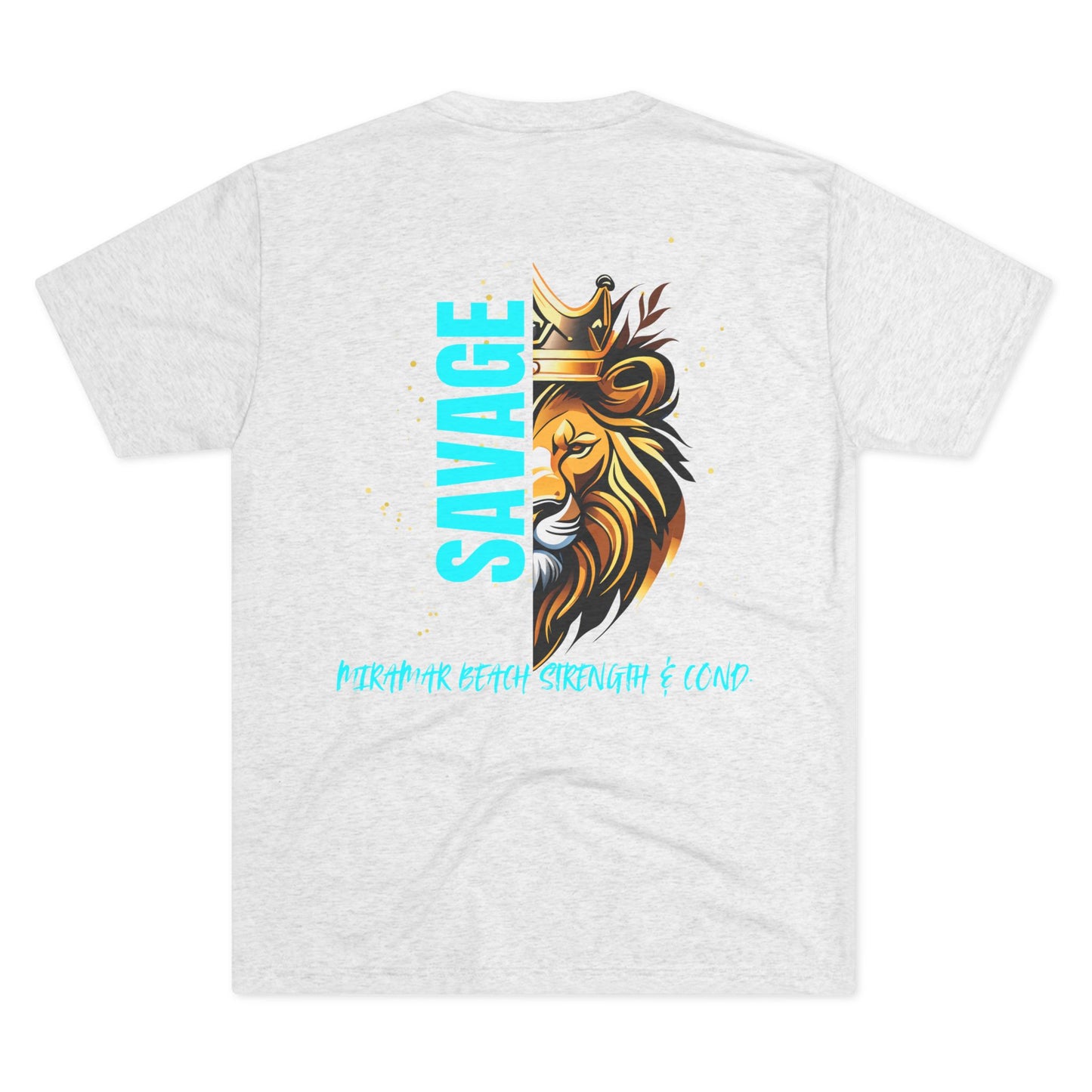 "savage Mindset" Tri-Blend Crew Tee