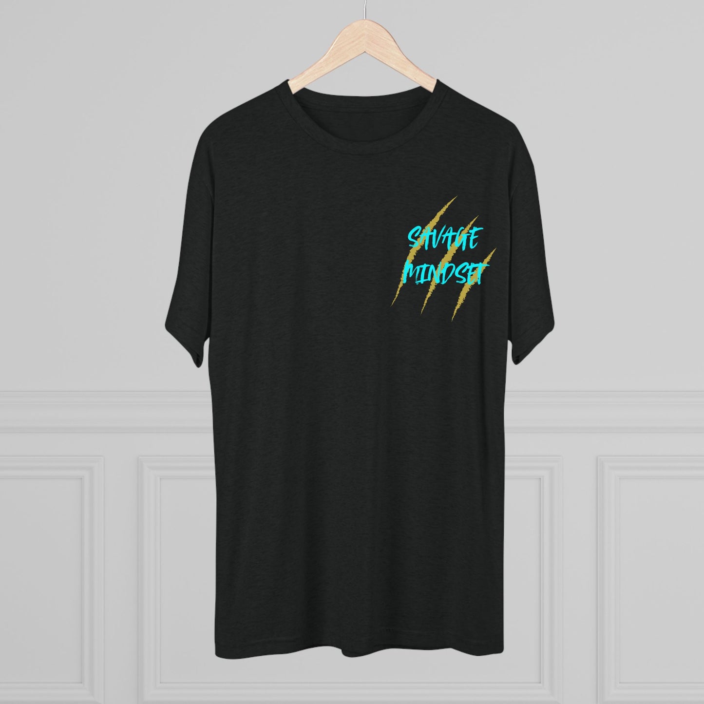"savage Mindset" Tri-Blend Crew Tee