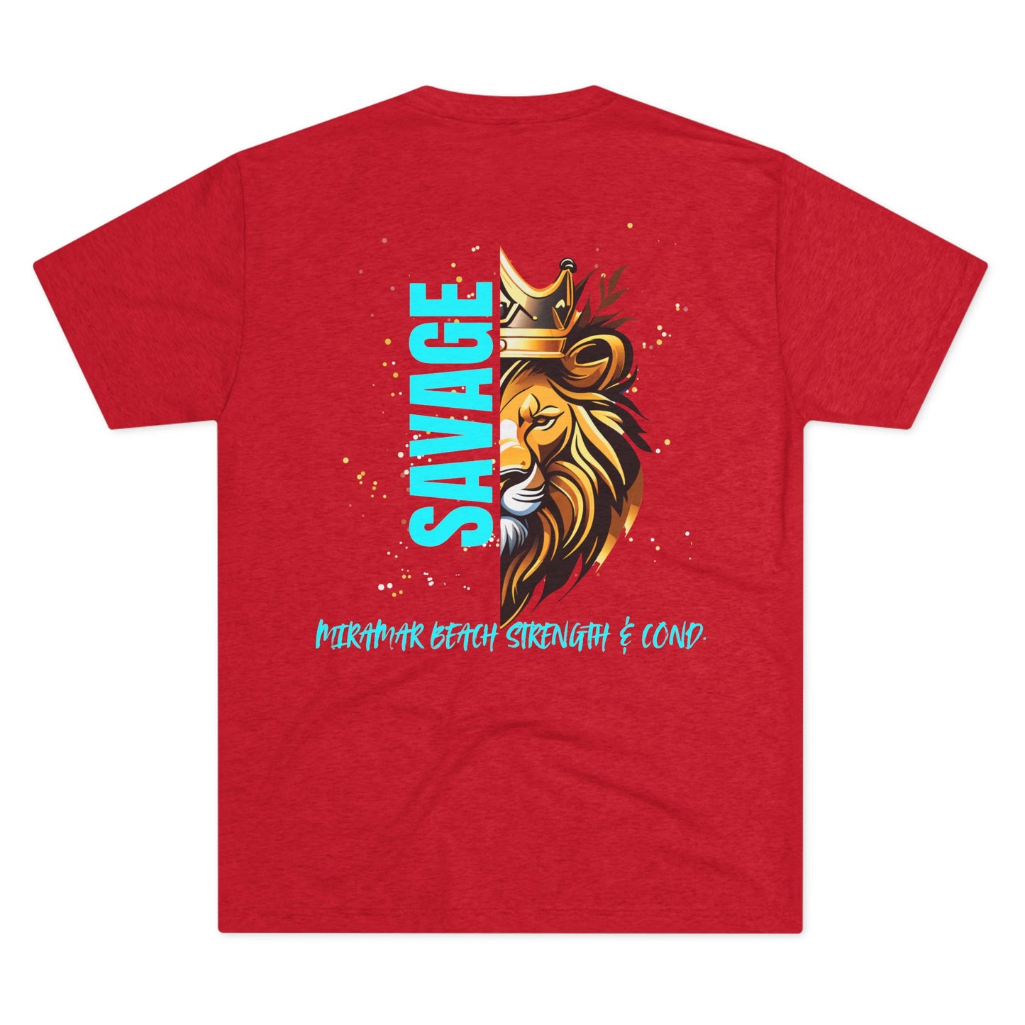 "savage Mindset" Tri-Blend Crew Tee