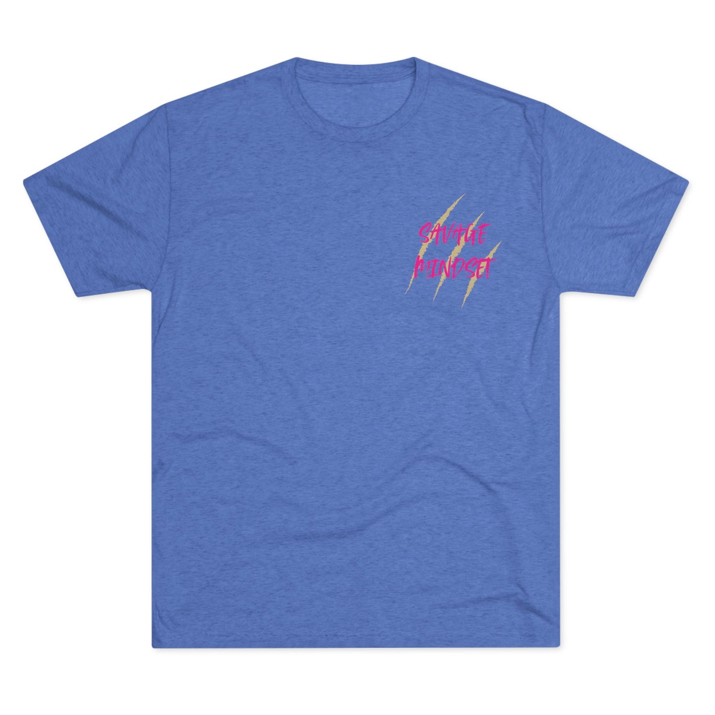 Ladies: "Savage Mindset" Tri-Blend Crew Tee