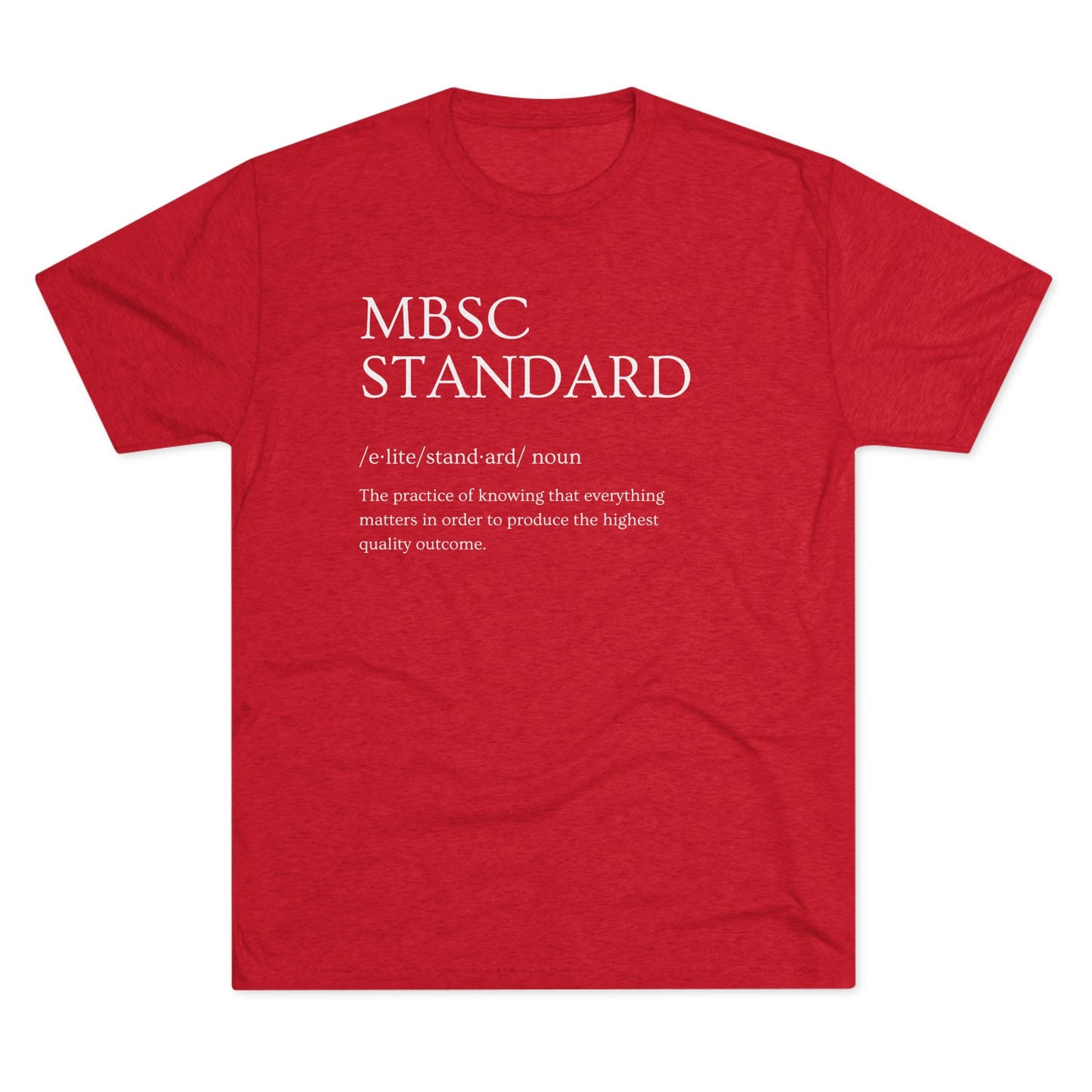 Unisex Tri-Blend Crew Tee