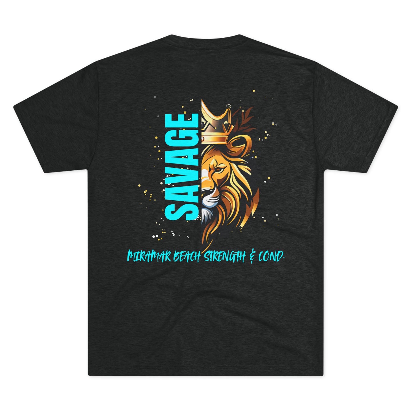 "savage Mindset" Tri-Blend Crew Tee