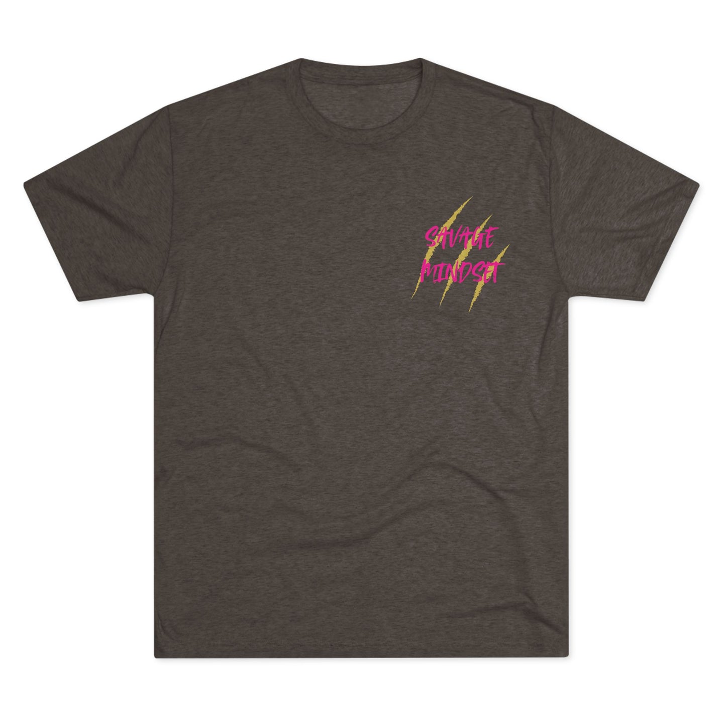 Ladies: "Savage Mindset" Tri-Blend Crew Tee