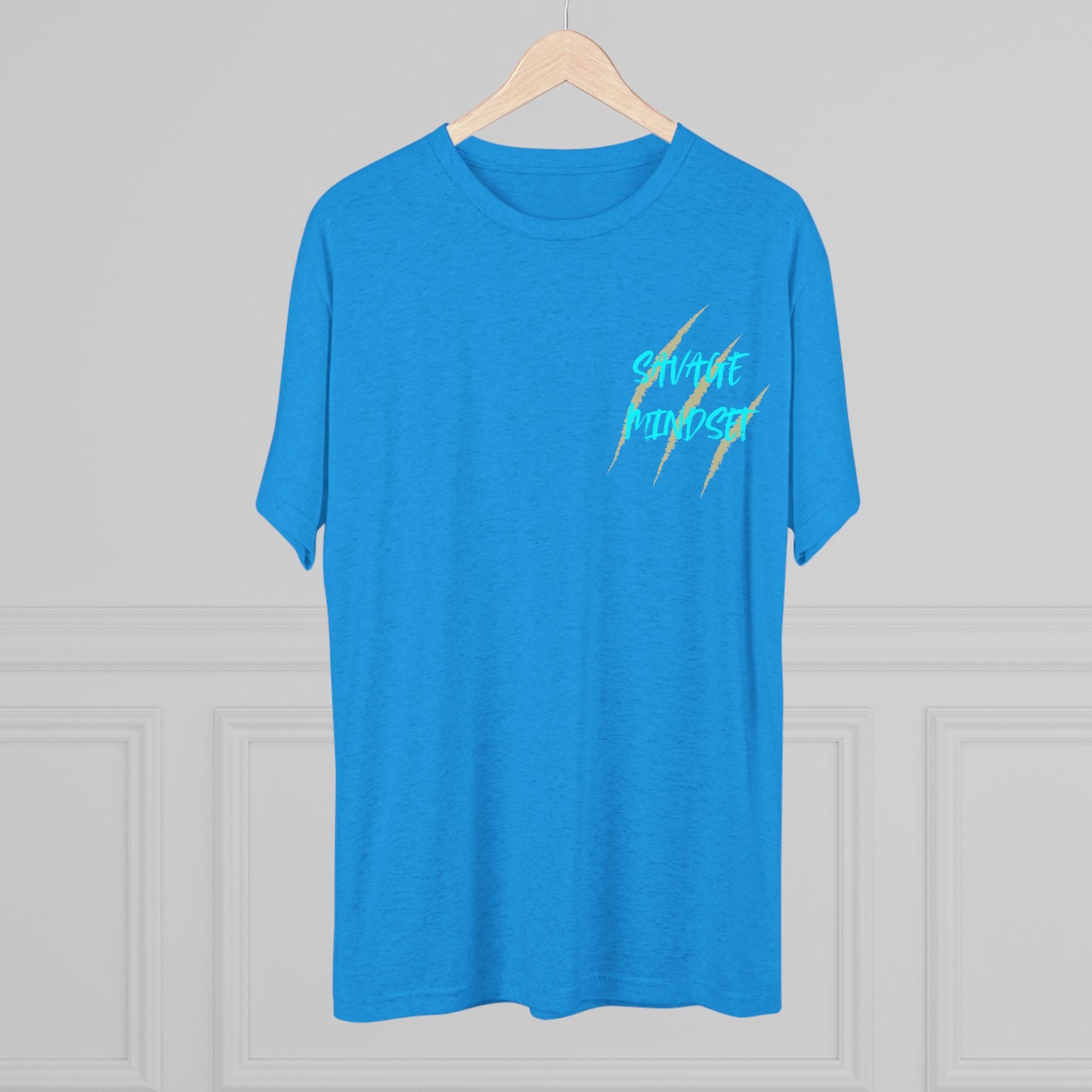 "savage Mindset" Tri-Blend Crew Tee