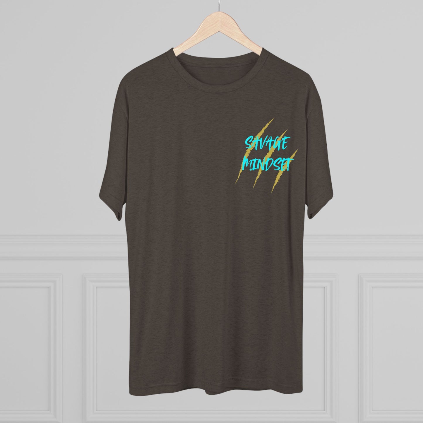 "savage Mindset" Tri-Blend Crew Tee