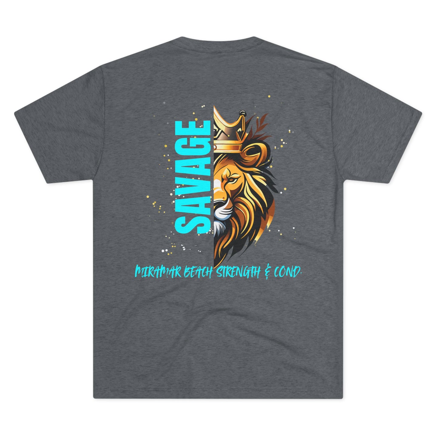"savage Mindset" Tri-Blend Crew Tee
