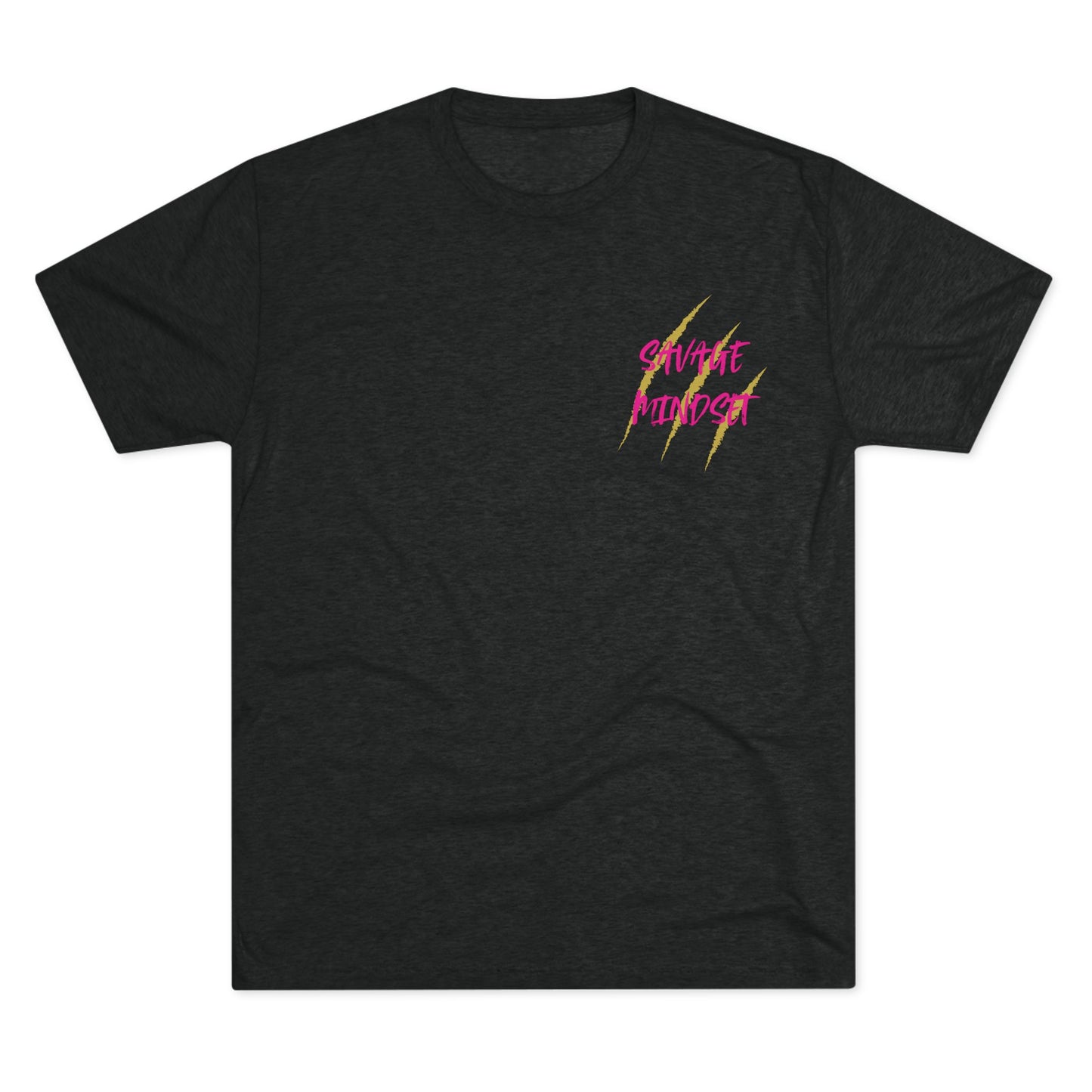 Ladies: "Savage Mindset" Tri-Blend Crew Tee