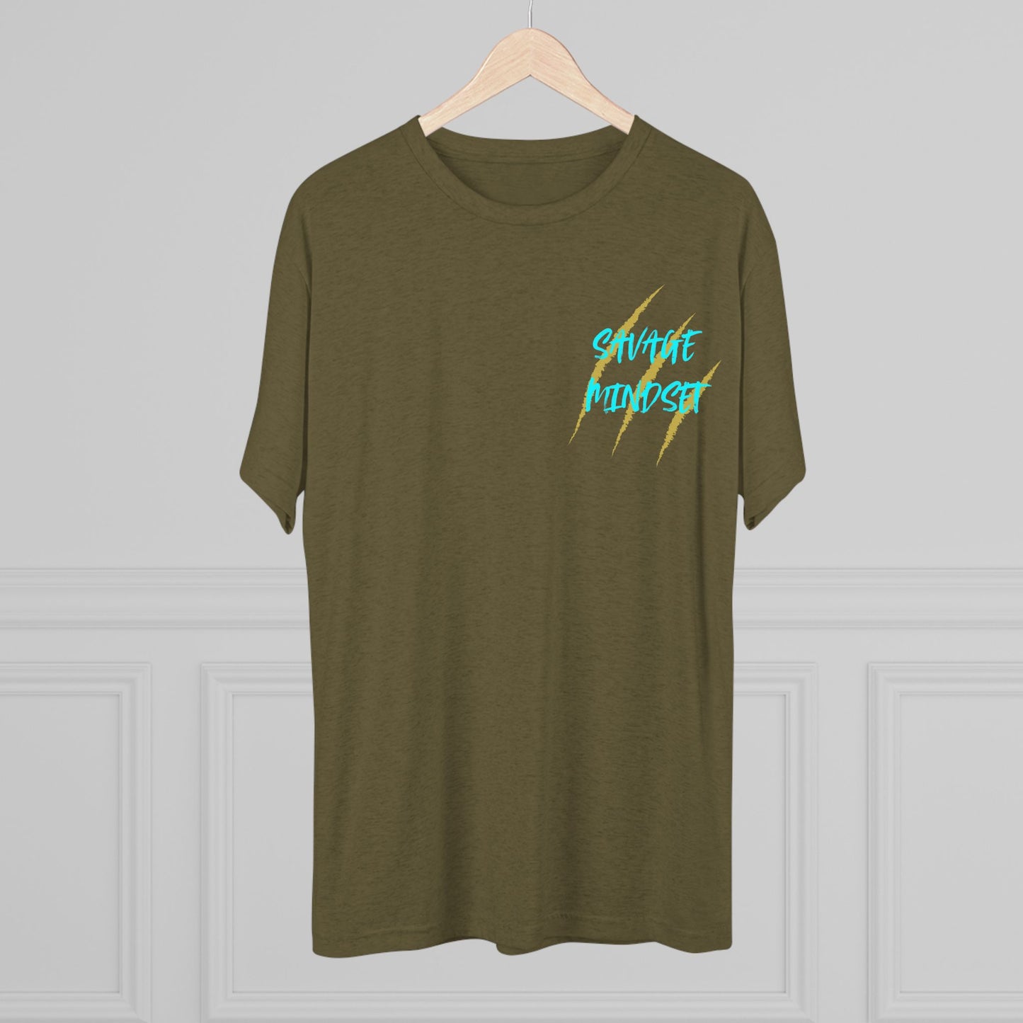 "savage Mindset" Tri-Blend Crew Tee