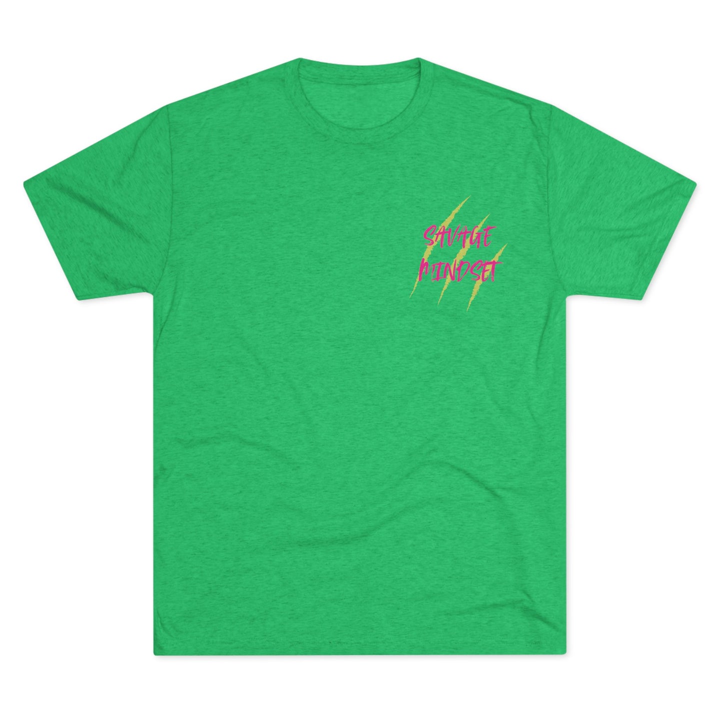 Ladies: "Savage Mindset" Tri-Blend Crew Tee