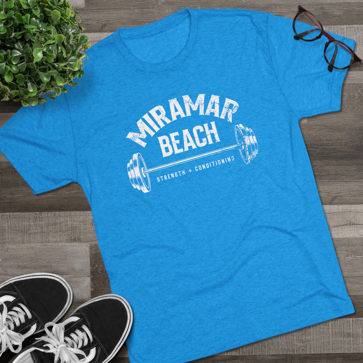 "You Are Enough" Tri-Blend Crew Tee