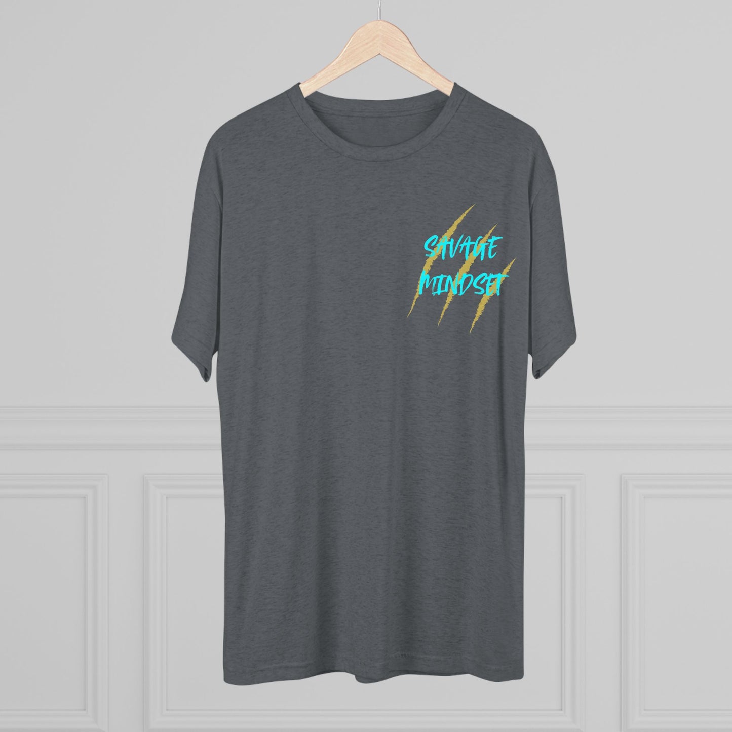 "savage Mindset" Tri-Blend Crew Tee