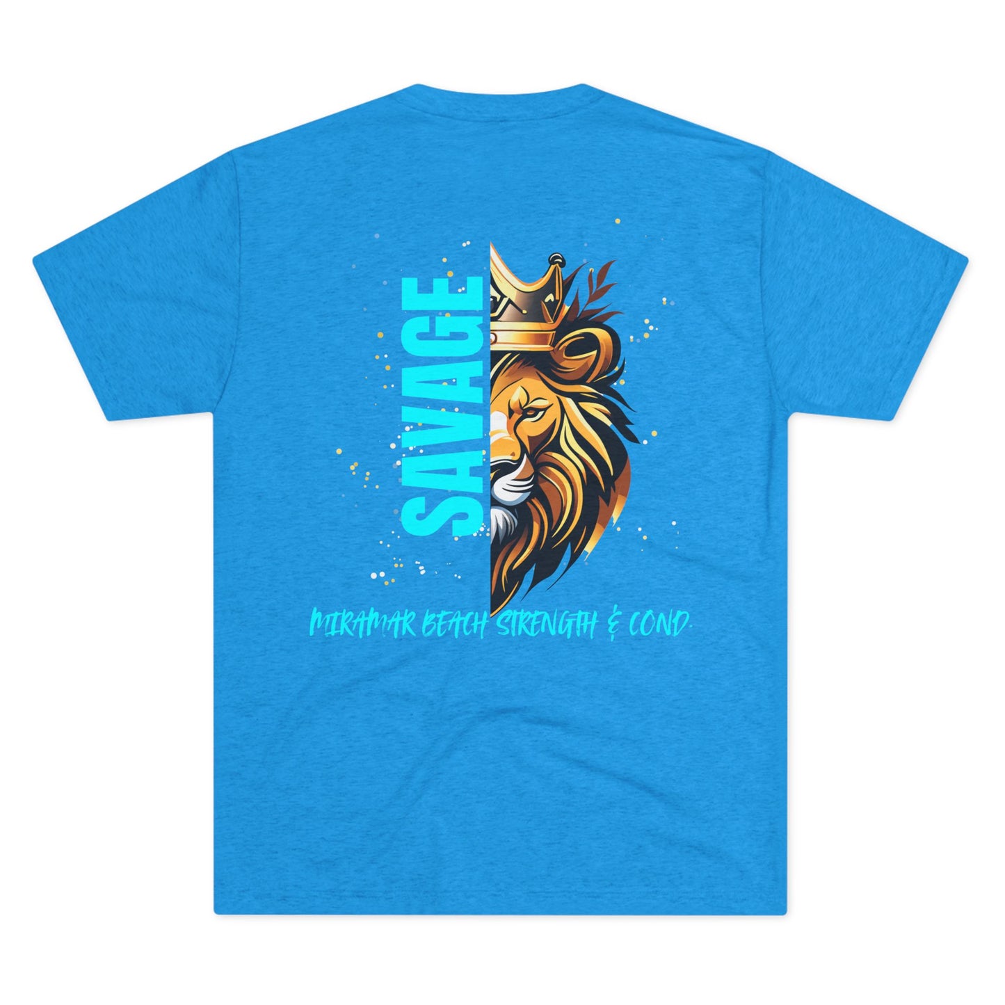 "savage Mindset" Tri-Blend Crew Tee