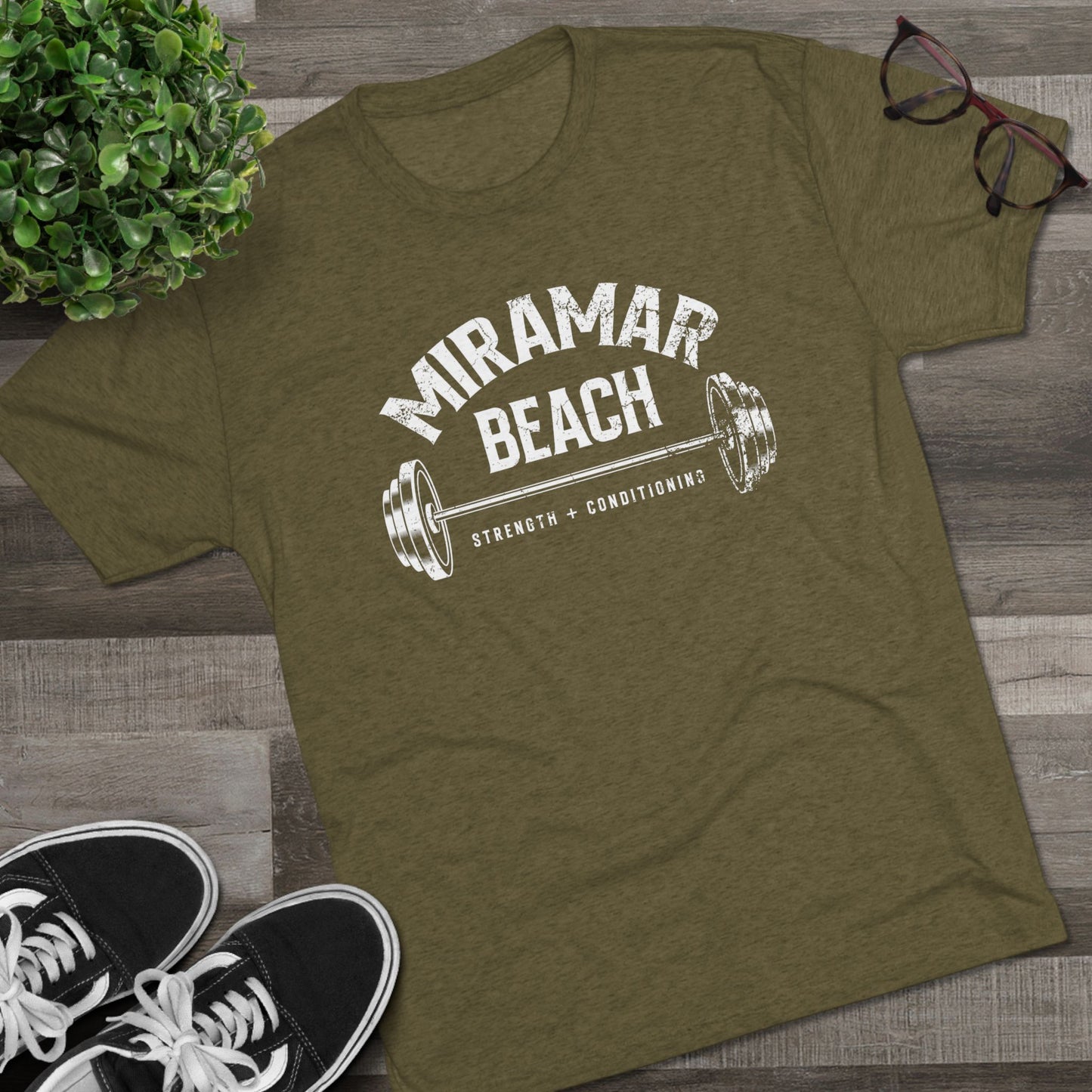 "You Are Enough" Tri-Blend Crew Tee