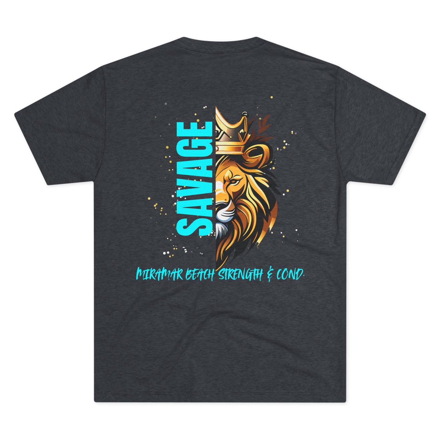 "savage Mindset" Tri-Blend Crew Tee