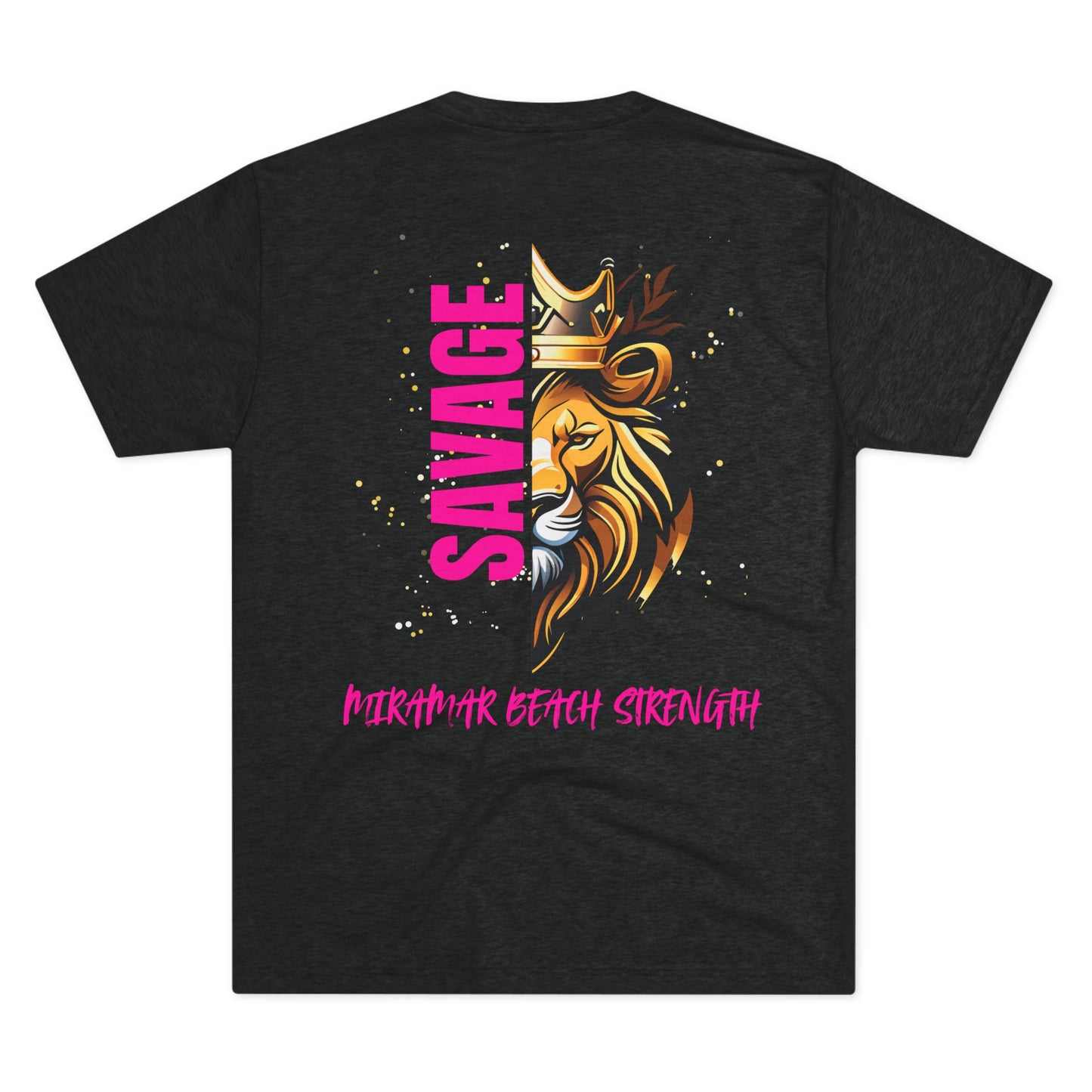 Ladies: "Savage Mindset" Tri-Blend Crew Tee