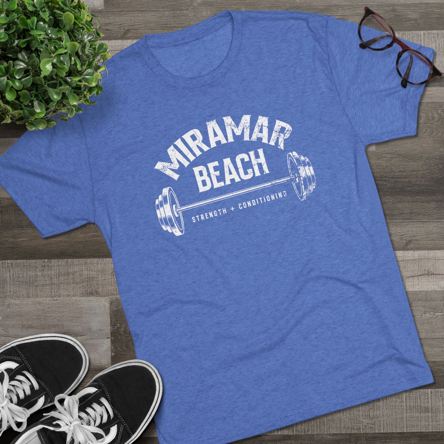 "You Are Enough" Tri-Blend Crew Tee