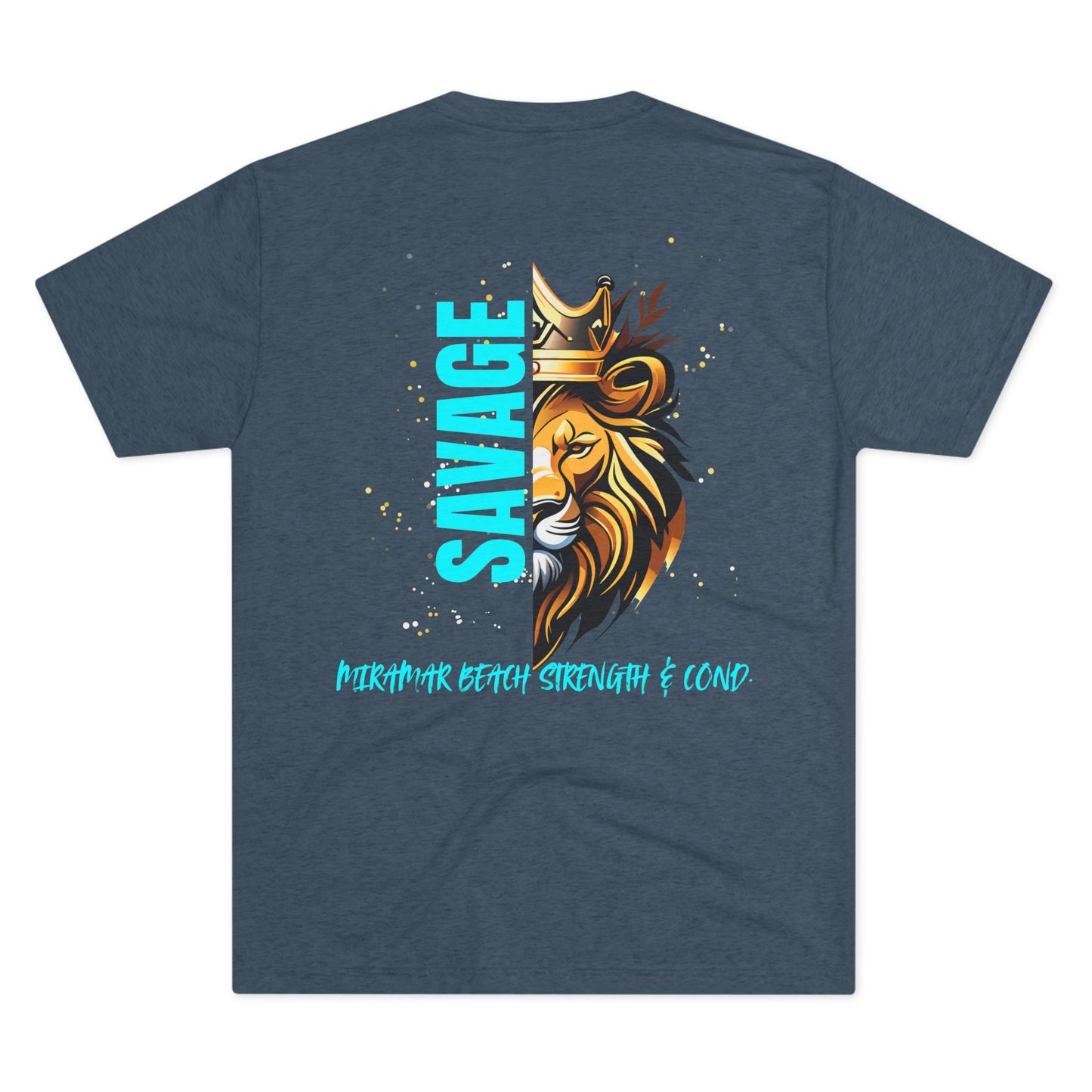 "savage Mindset" Tri-Blend Crew Tee