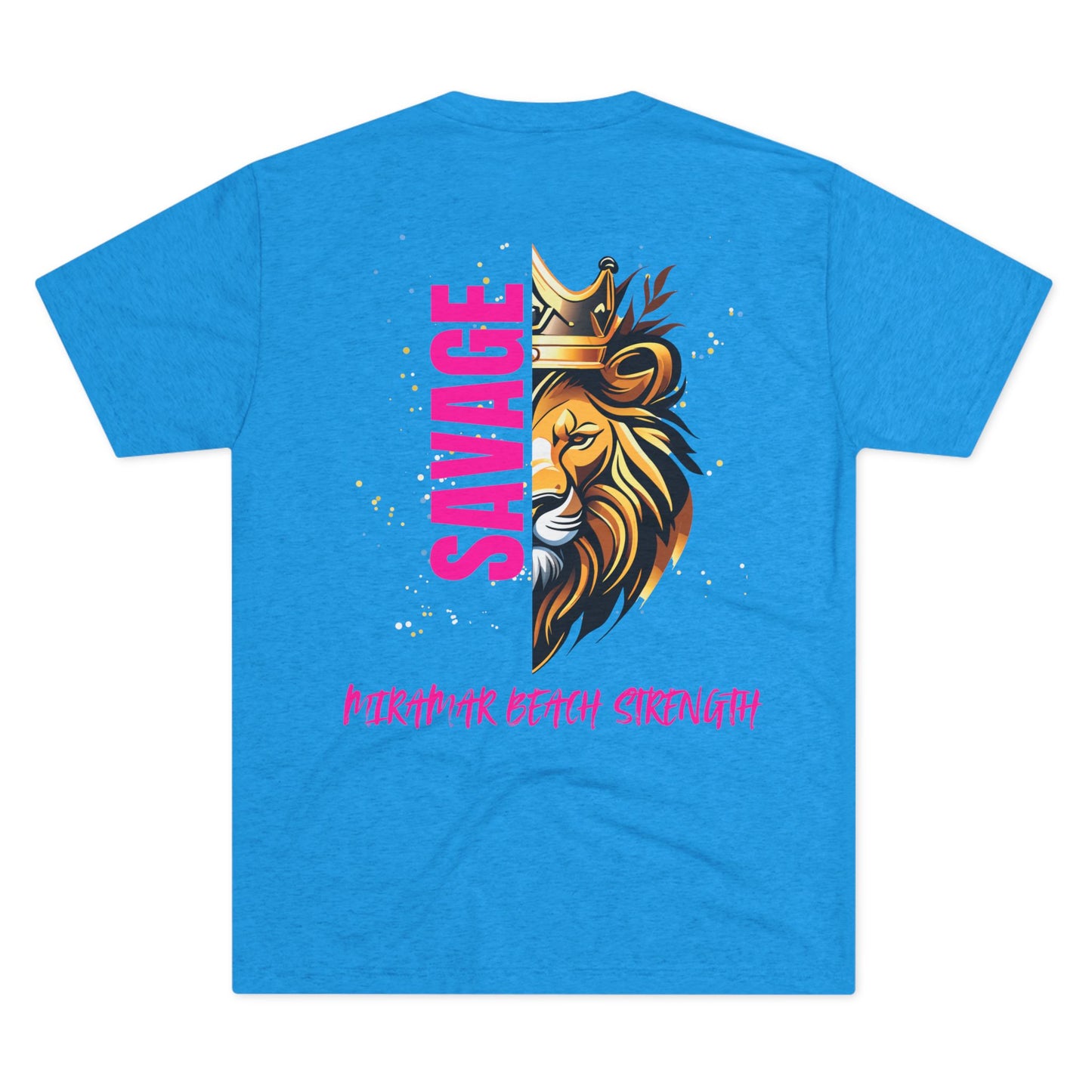 Ladies: "Savage Mindset" Tri-Blend Crew Tee