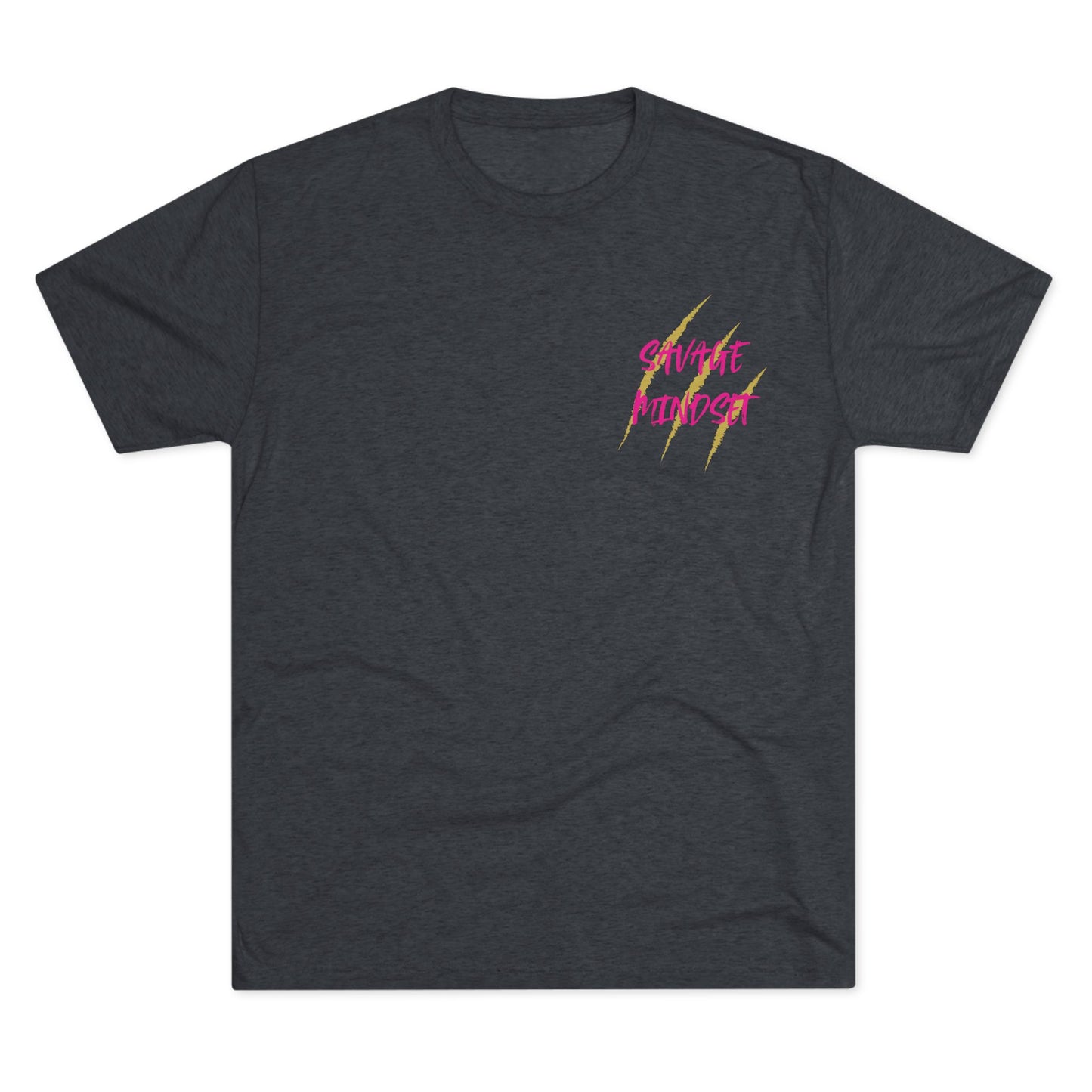 Ladies: "Savage Mindset" Tri-Blend Crew Tee
