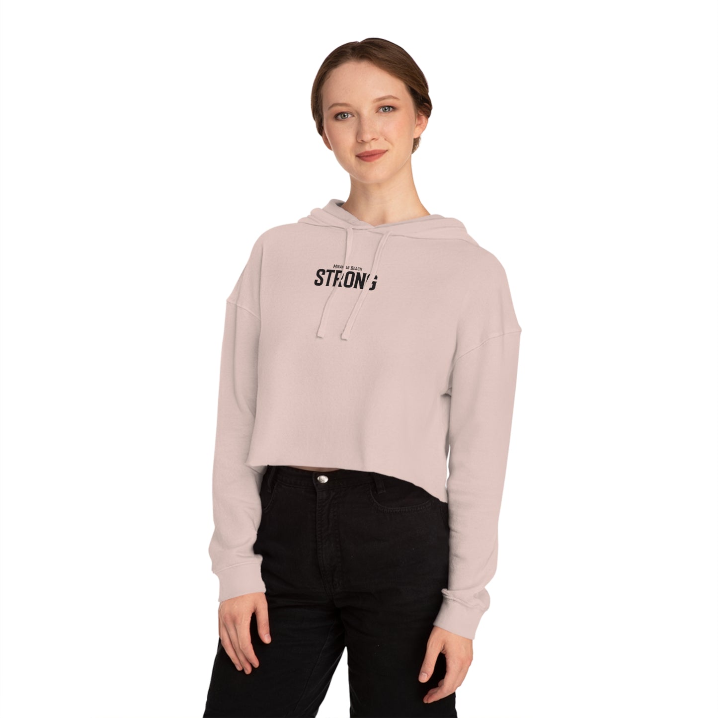 STRONG Women’s Cropped Hooded Sweatshirt